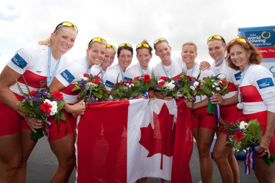 Team Canada women's eight - 2014 World Championships