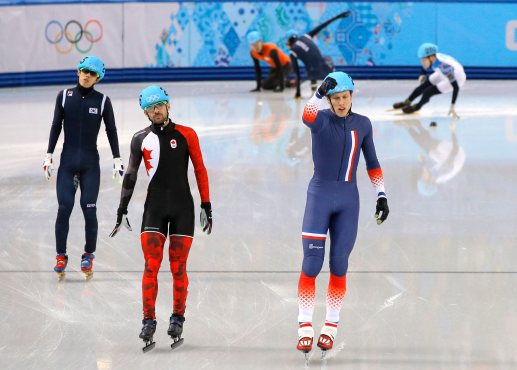 Sochi Olympics Short Track Speedskating