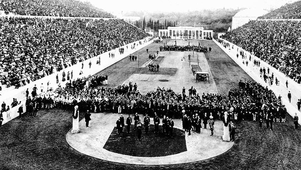 Panathinaikos Stadium in 1896