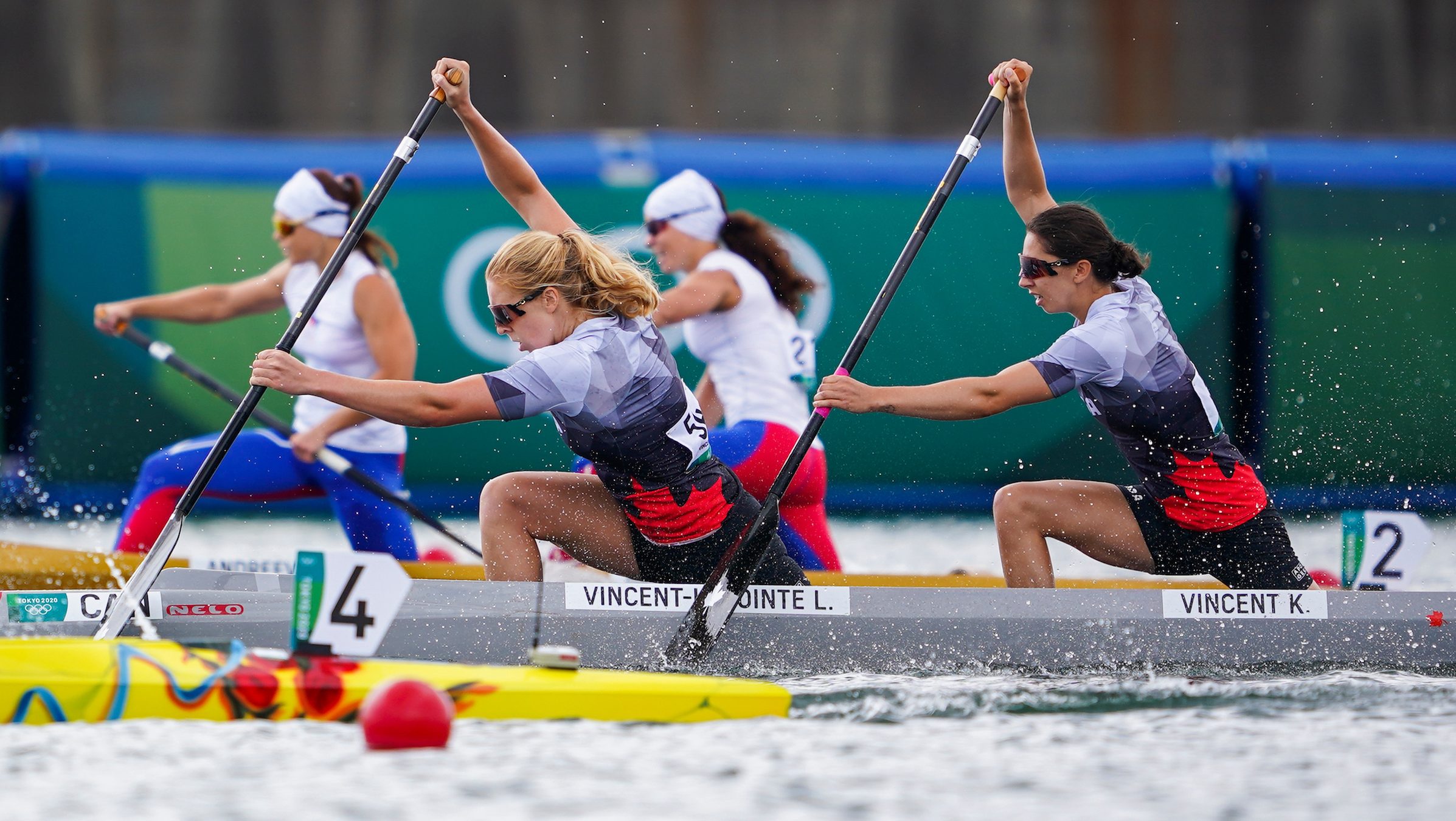 Paddling their way into Olympics