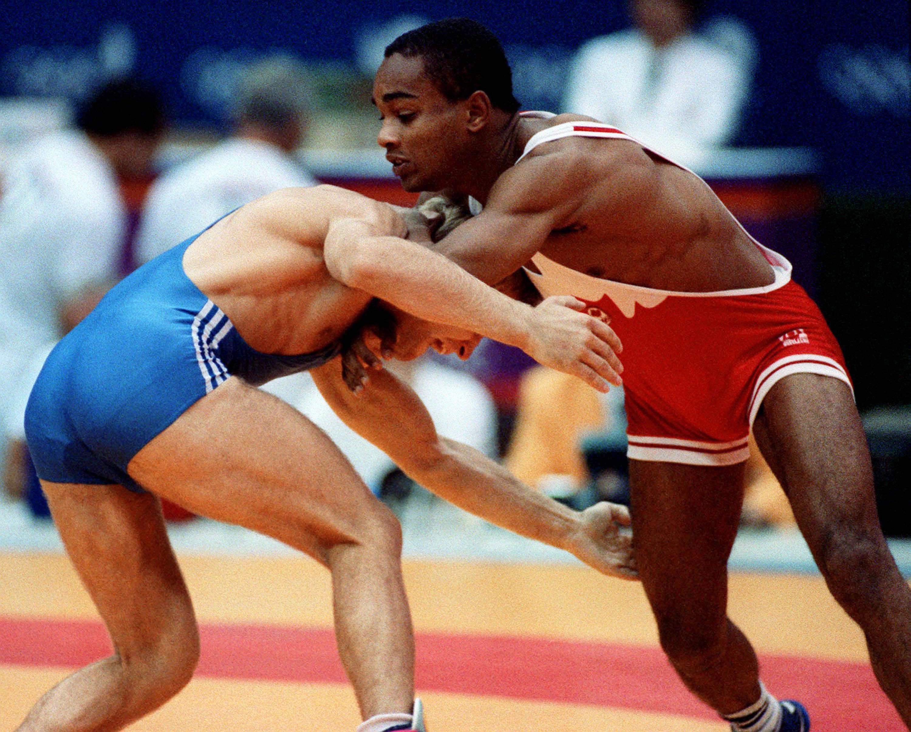 Lawrence Holmes (right)