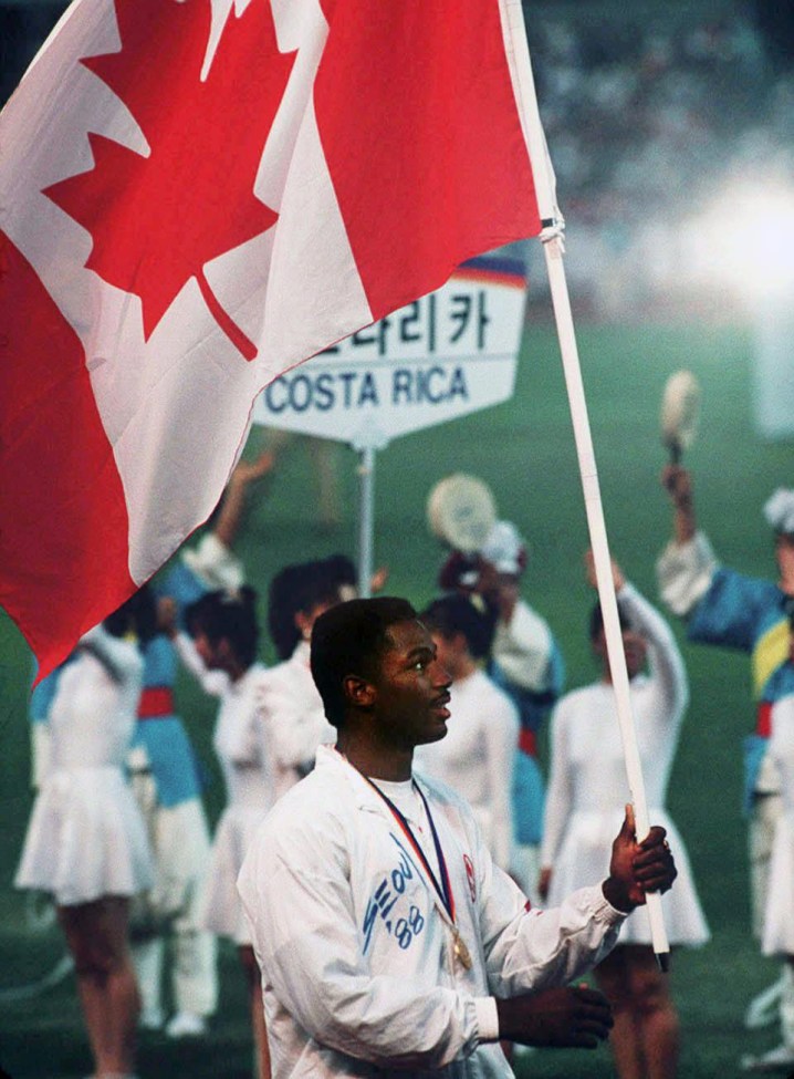 Lewis, Lennox | Closing Ceremony Lennox Lewis. Photo: CP