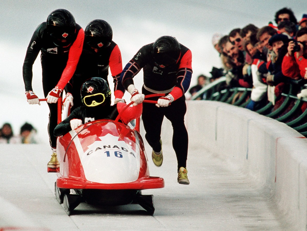 Greg Haydenluck, Cal Langford, Kevin Tyler and Lloyd Guss Team Canada