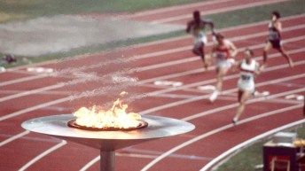 Montreal 1976 torch
