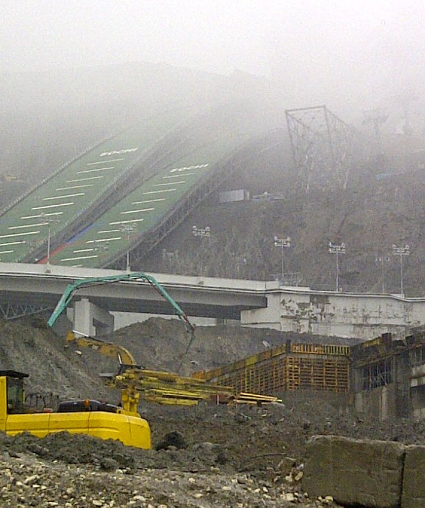 RusSki Gorki Jumping Center COC Photo: Jane Almeida