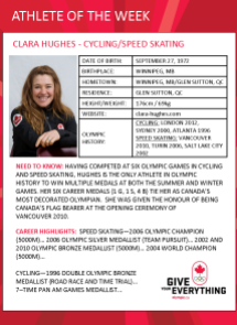 Clara Hyghes AOW card Clara Hyghes AOW card