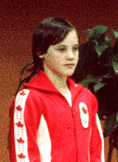 Robin Corsiglia stands on the podium