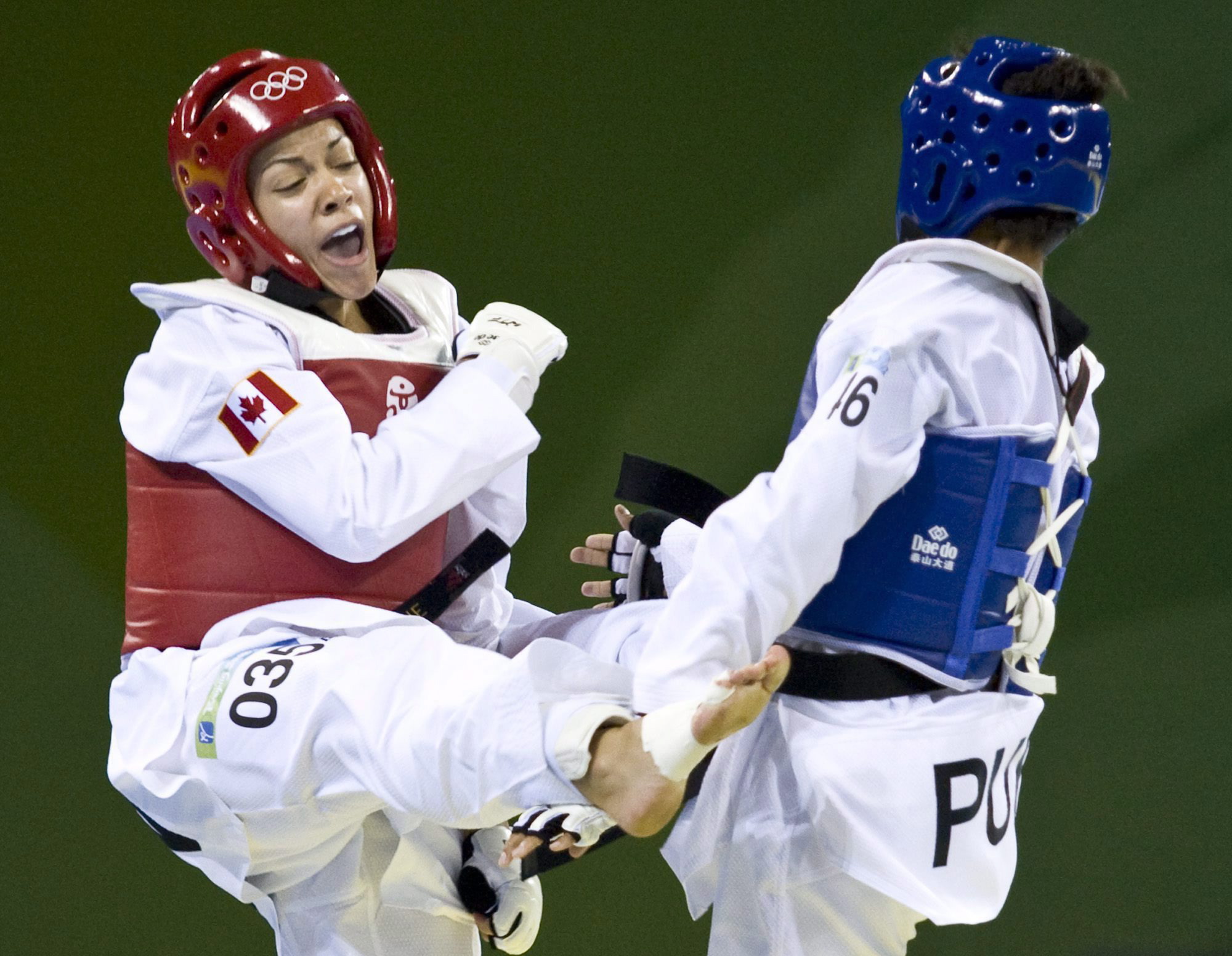 Sergerie Fights to Taekwondo Silver Team Canada Official Olympic