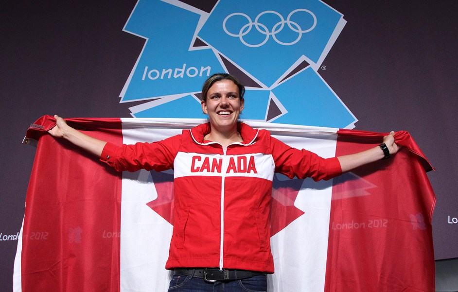 OLY COC London 2012 Christine Sinclair named closing ceremonies flag bearer, London 2012