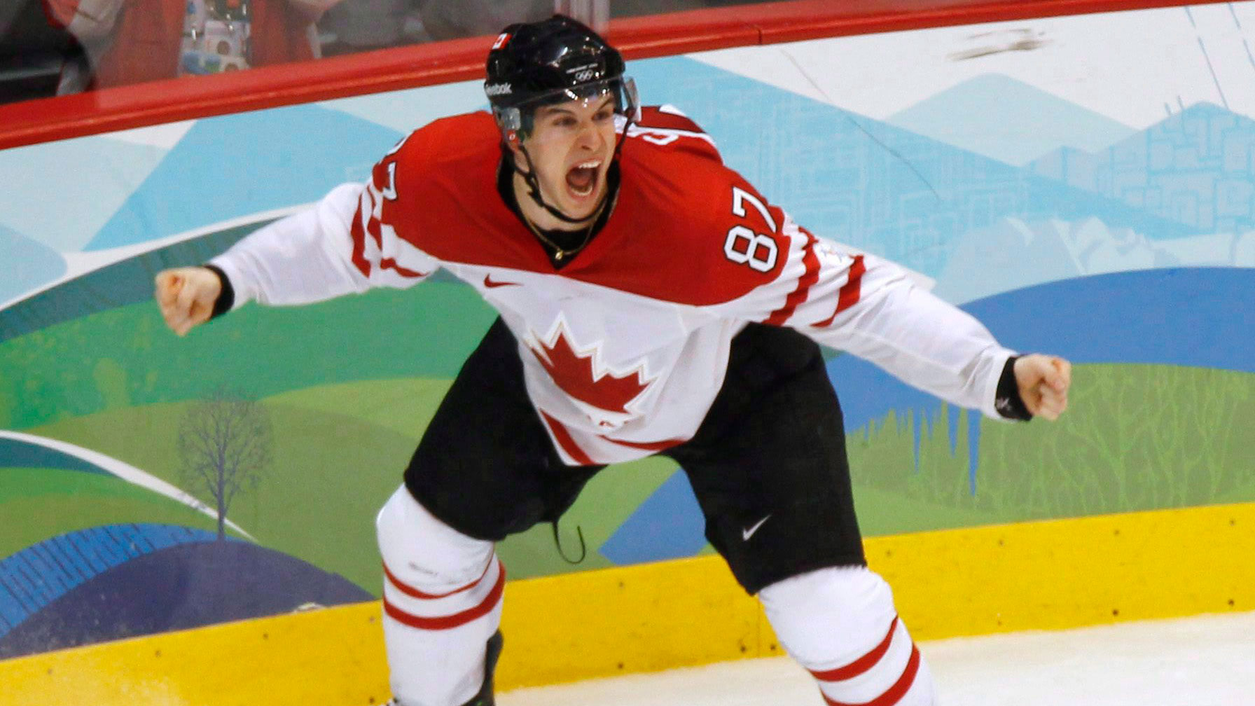 Shadow Box - Sidney Crosby Team Canada Hockey Jersey