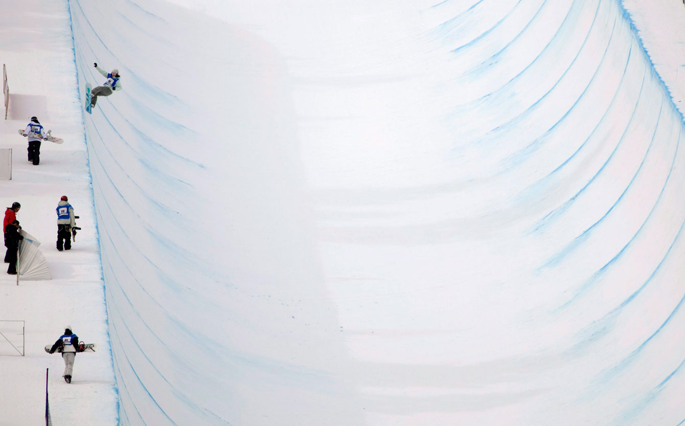 Cypress Mountain Halfpipe.