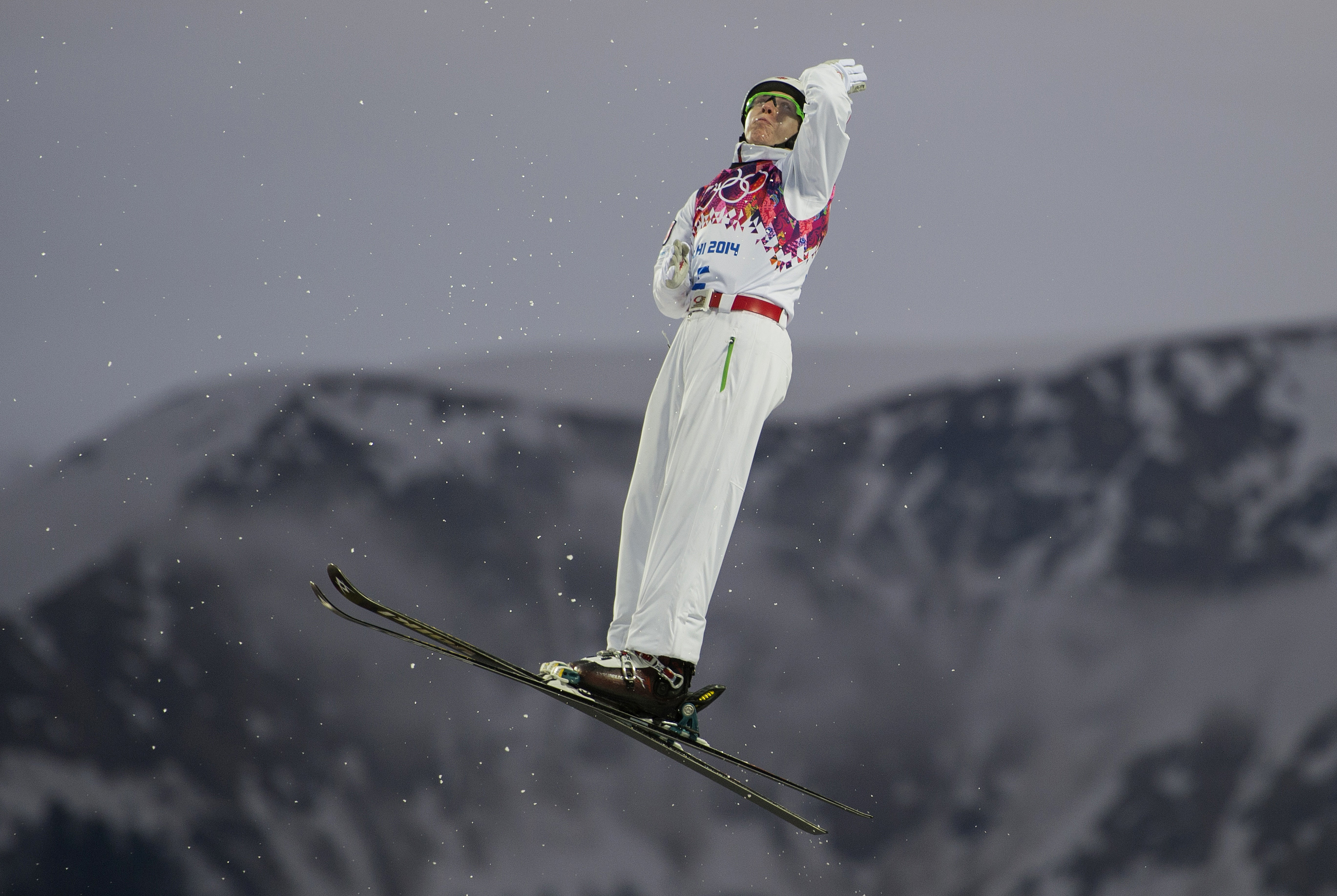 Travis Gerrits competing