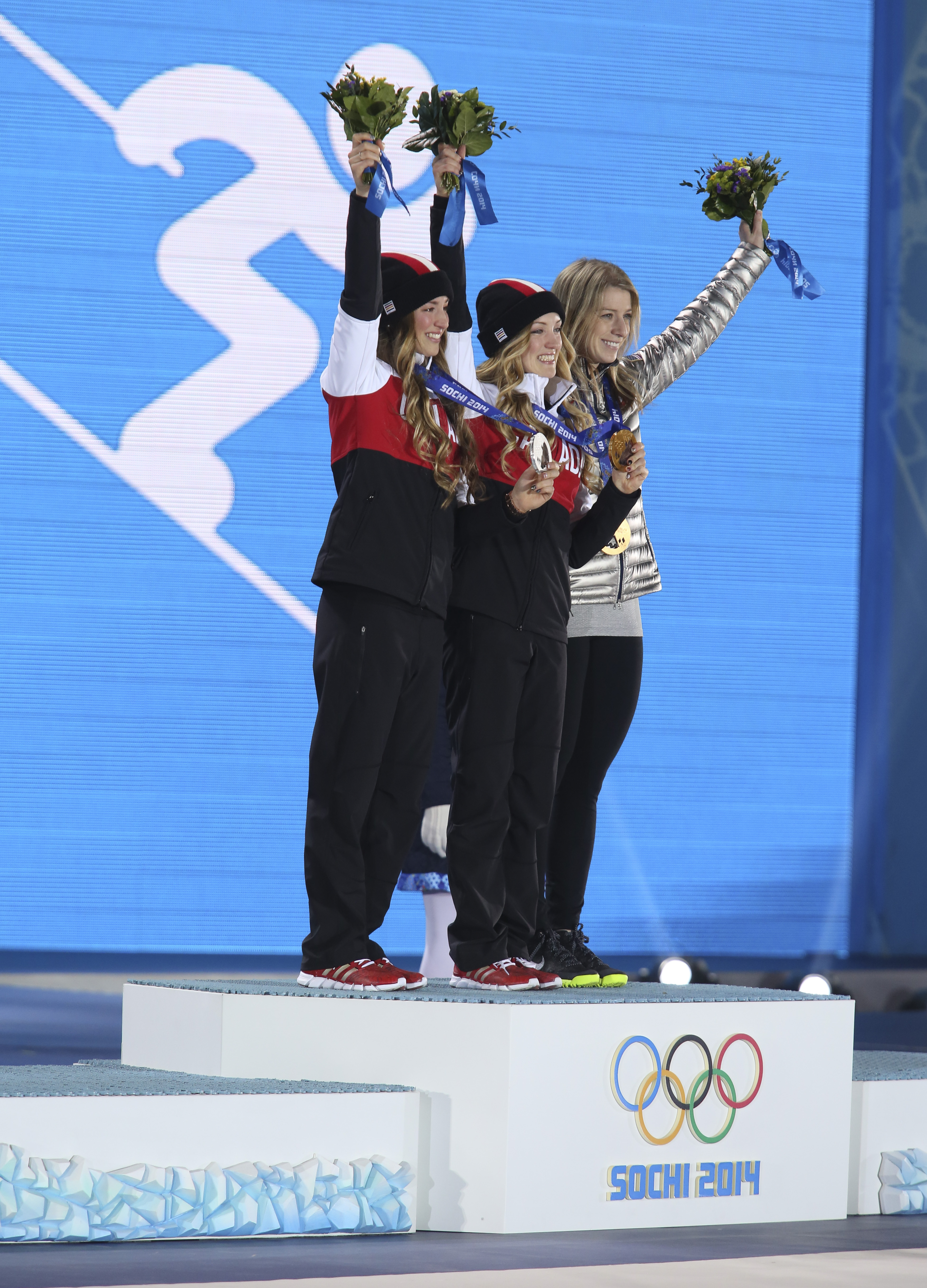 Team Canada on the podium