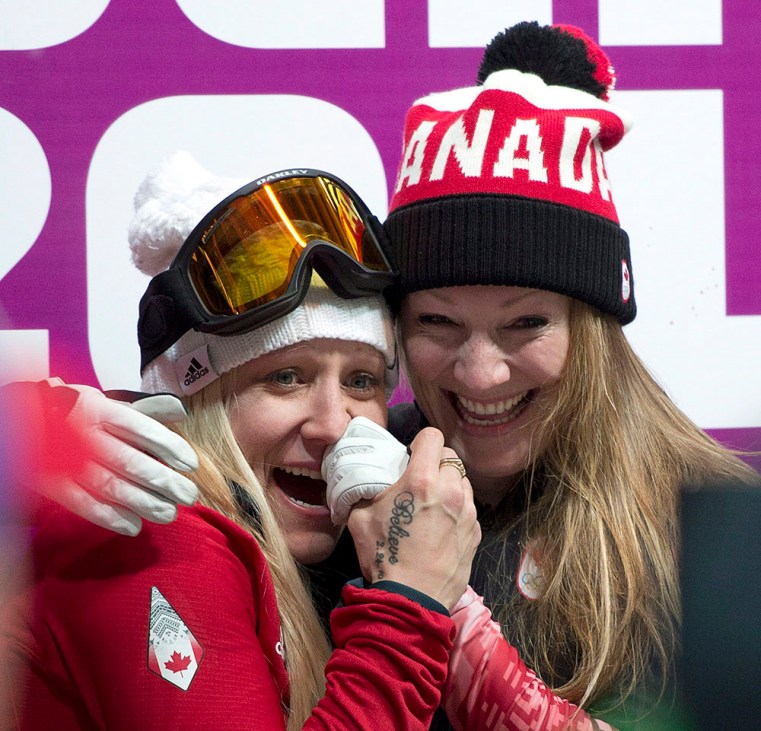 Kaillie Humphries Heather Moyse Kaillie Humphries Heather Moyse