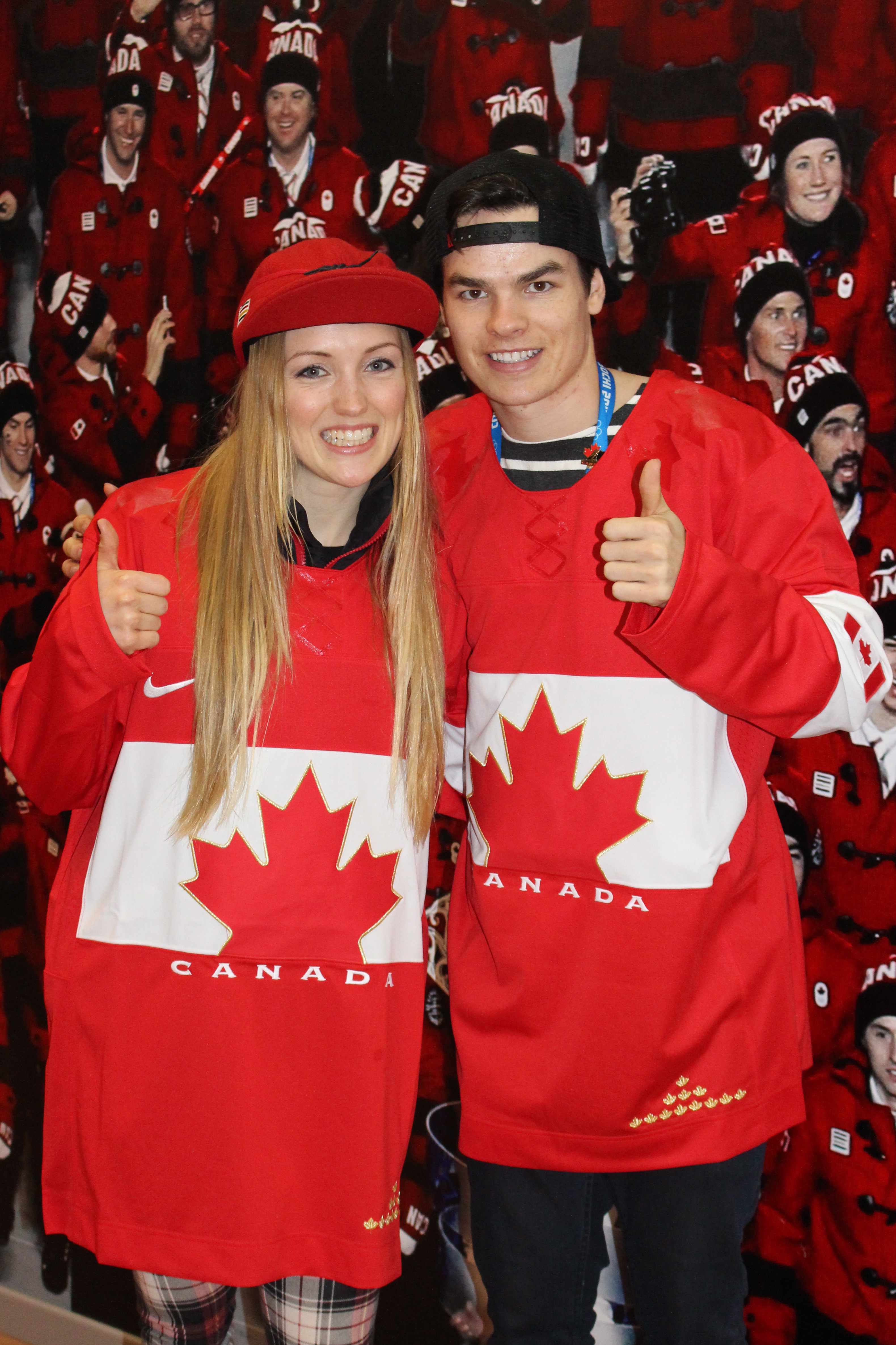 Justine Dufour-Lapointe and Mikaël Kingsbury