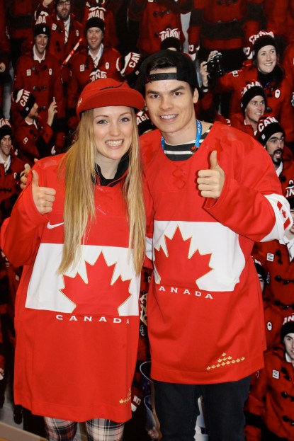 Justine Dufour-Lapointe and Mikaël Kingsbury