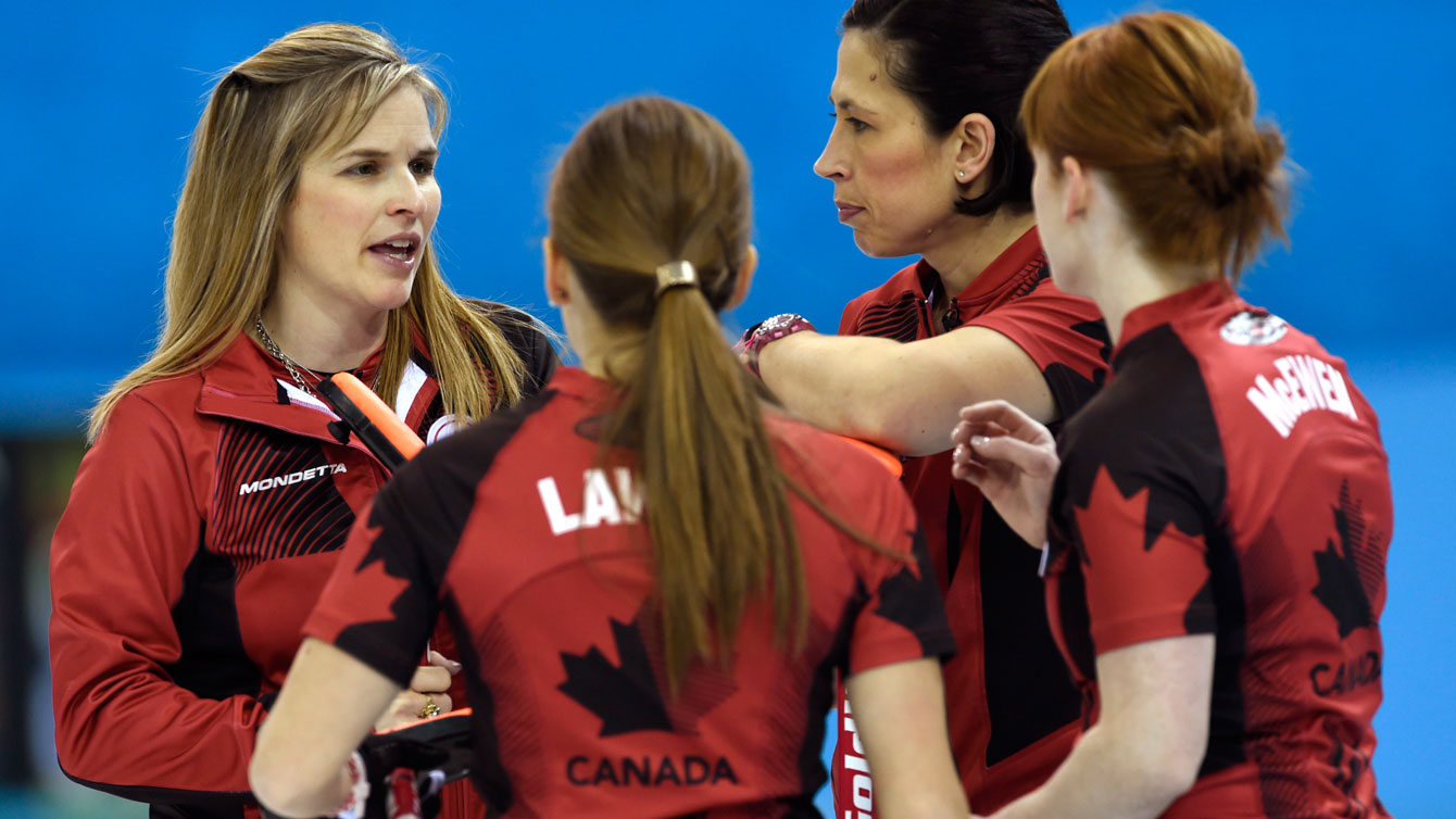 Team Jennifer Jones Sochi 2014