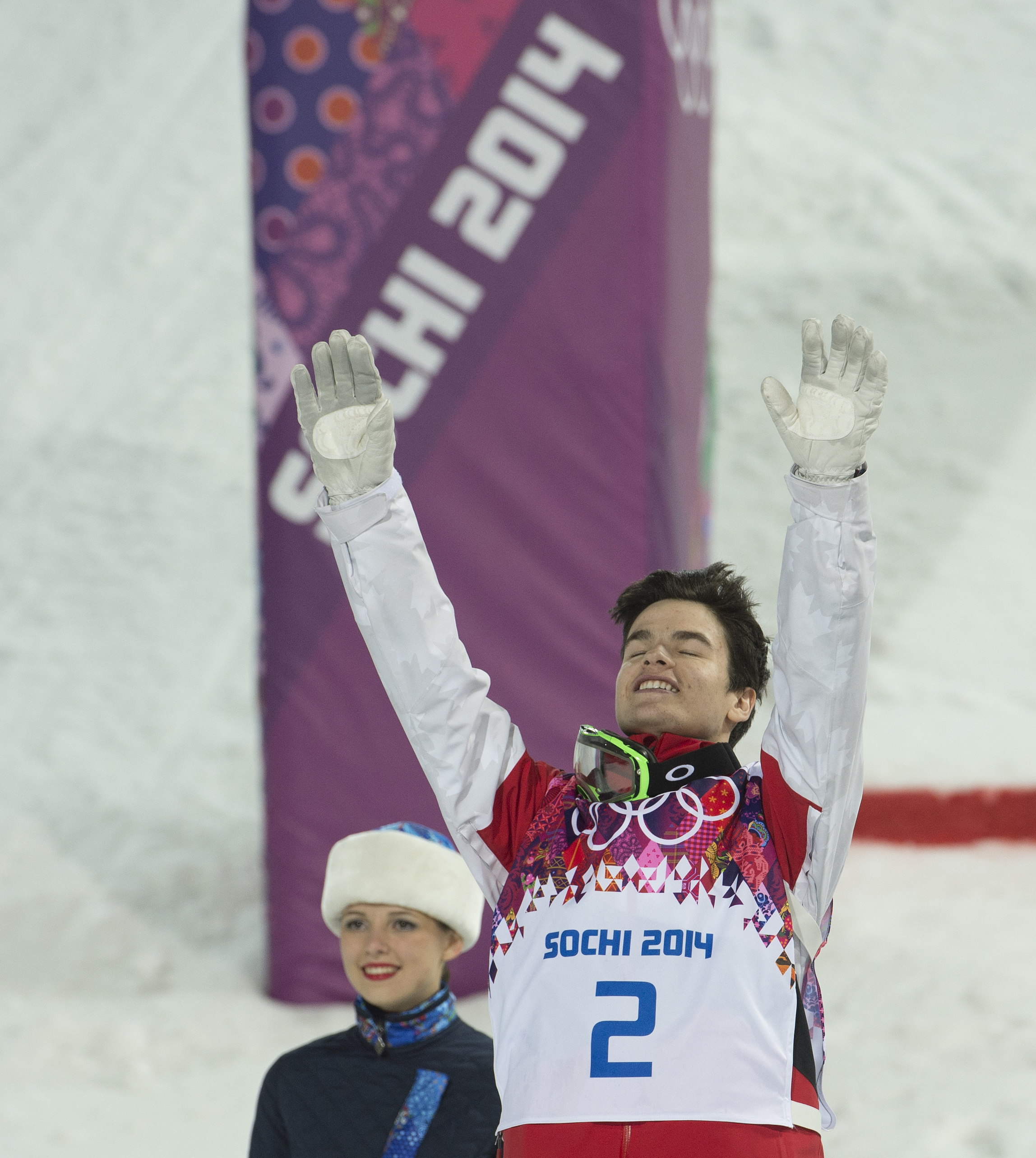 Kingsbury on the podium