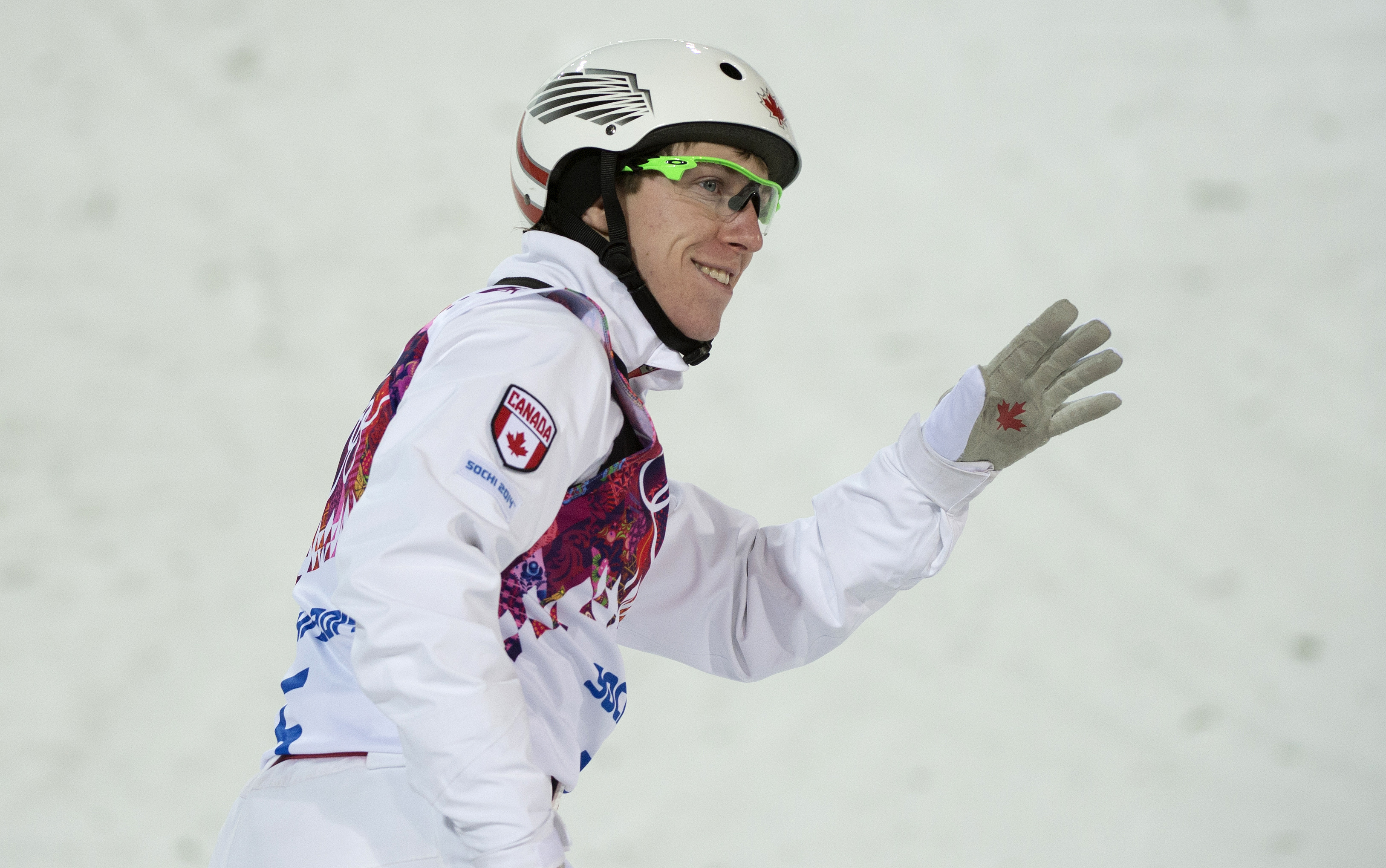 Travis Gerrits after a race