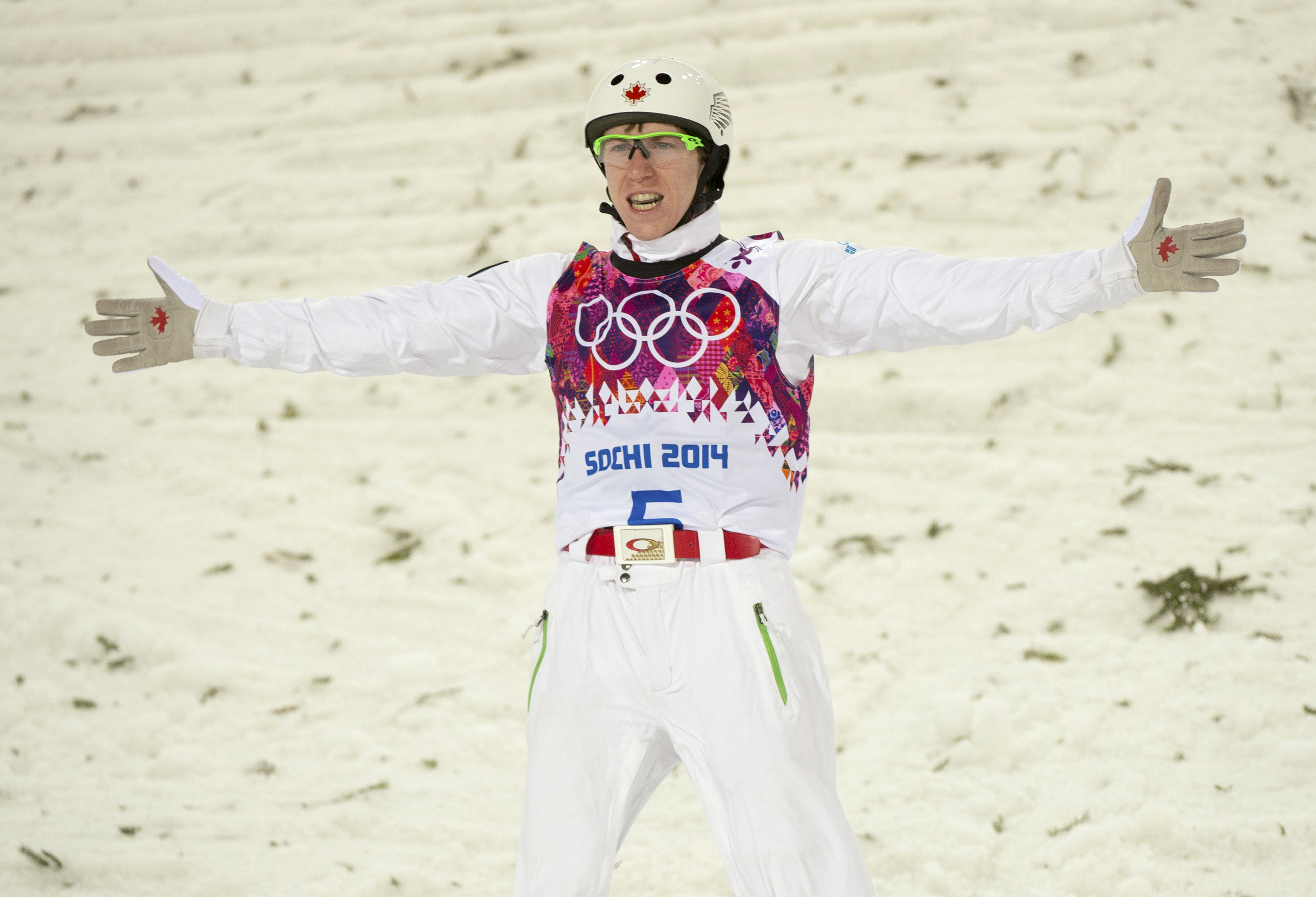 Travis Gerrits after a race