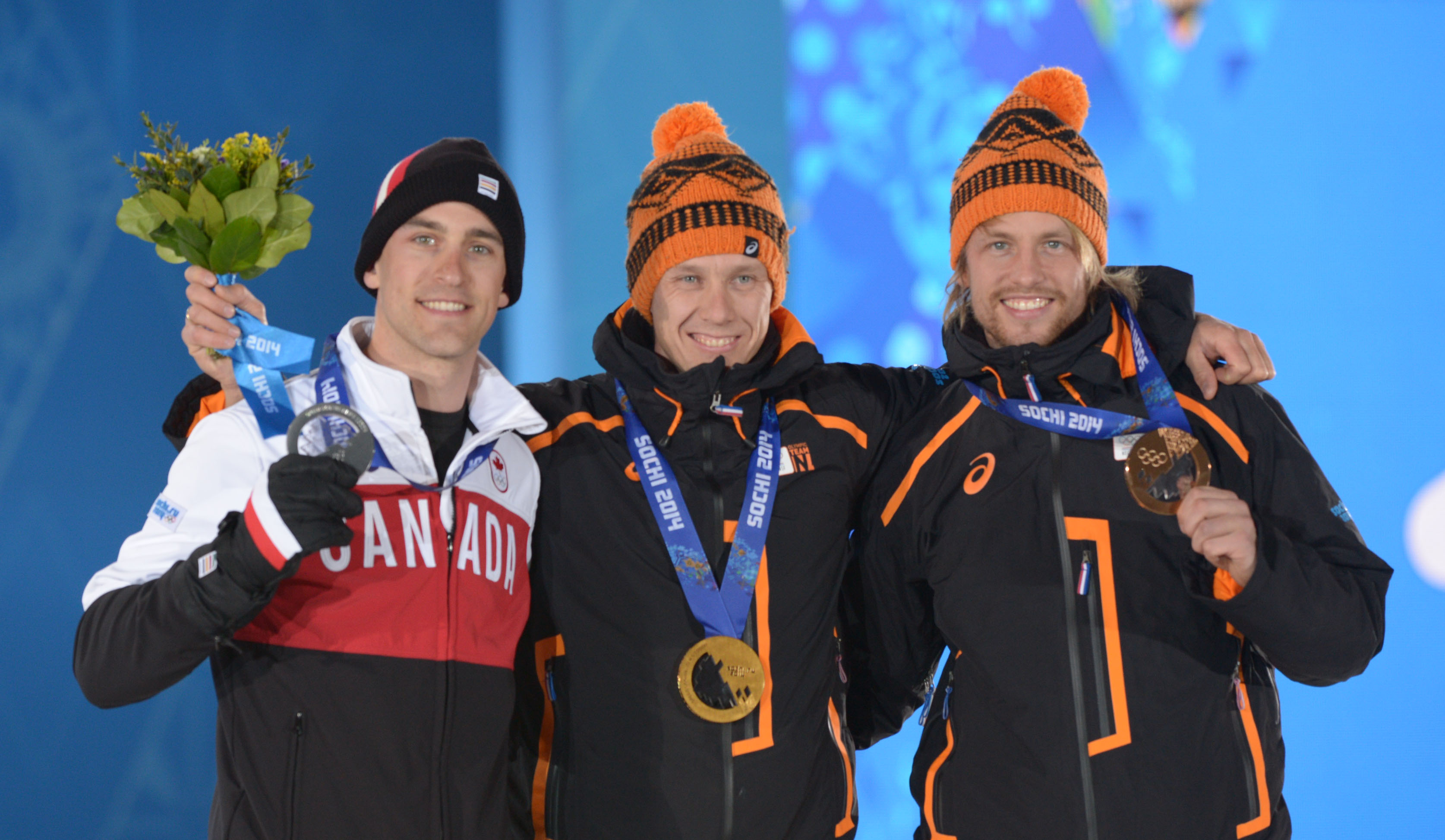 Long Track Speed Skating 1000m - Medal Ceremony