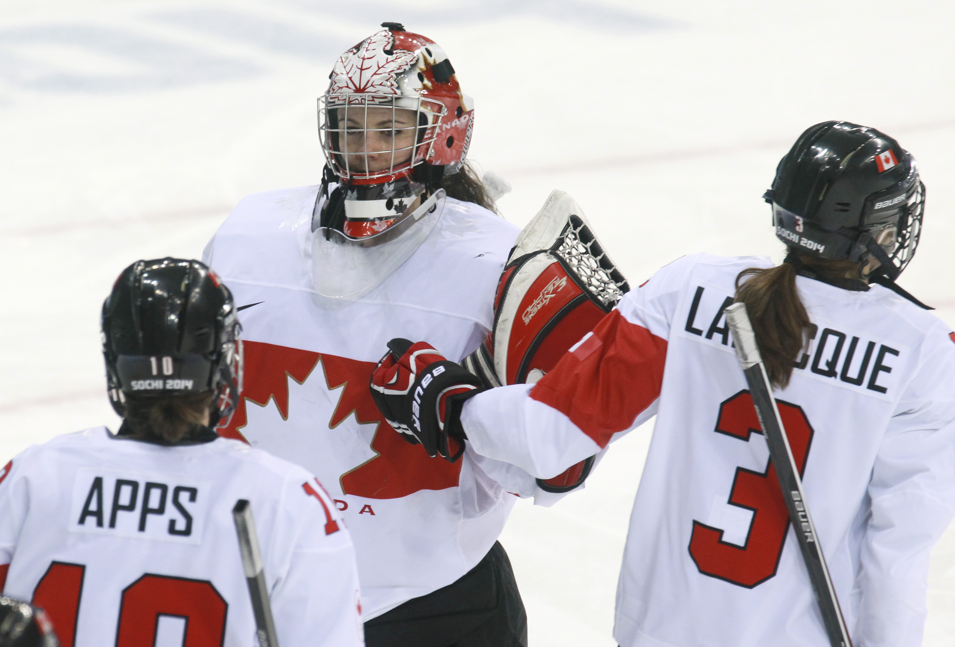 Canada's women's hockey team plays Switzerland