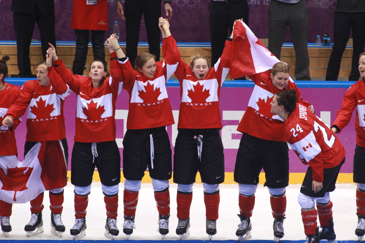 Women’s Ice Hockey Gold Medal Game Team Canada Official Olympic
