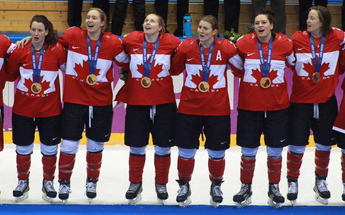 Women S Ice Hockey Gold Medal Game Team Canada Official Olympic