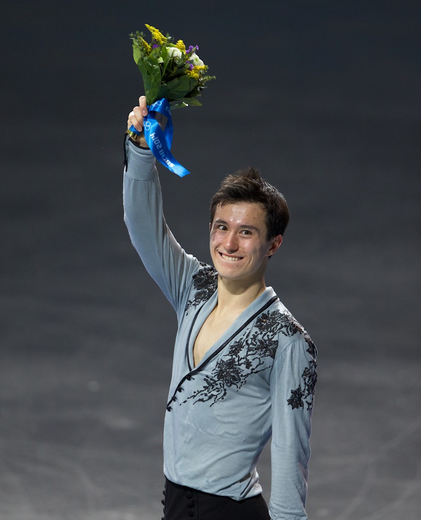 Patrick Chan after competing in Figure Skating - Mens Long Program