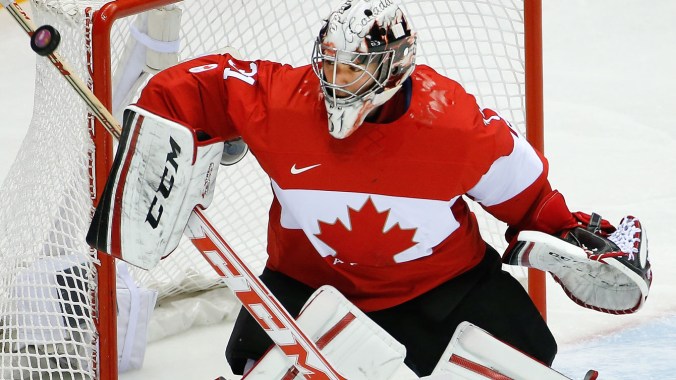 Carey Price at Sochi 2014 Carey Price