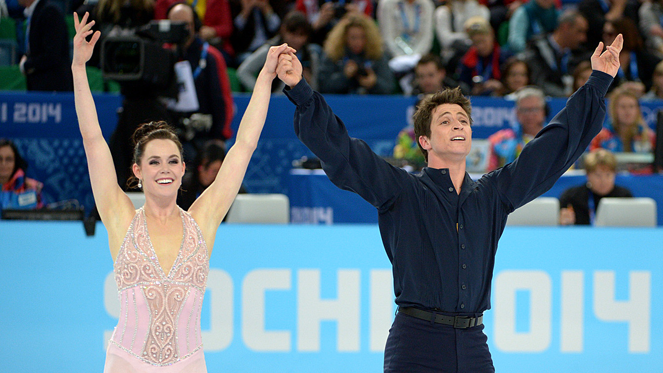 Tessa Virtue and Scott Moir win ice dance silver in Sochi - Team Canada