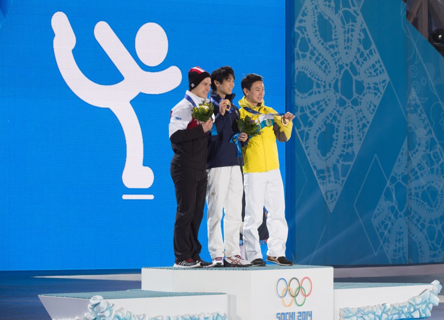 Figure Skating Medal Ceremony