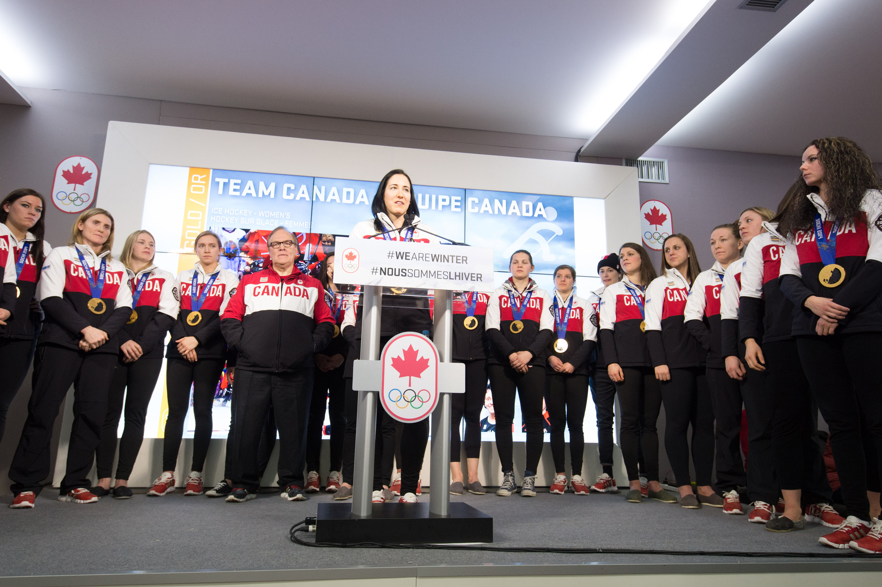 Womens Hockey - Medal Celebration