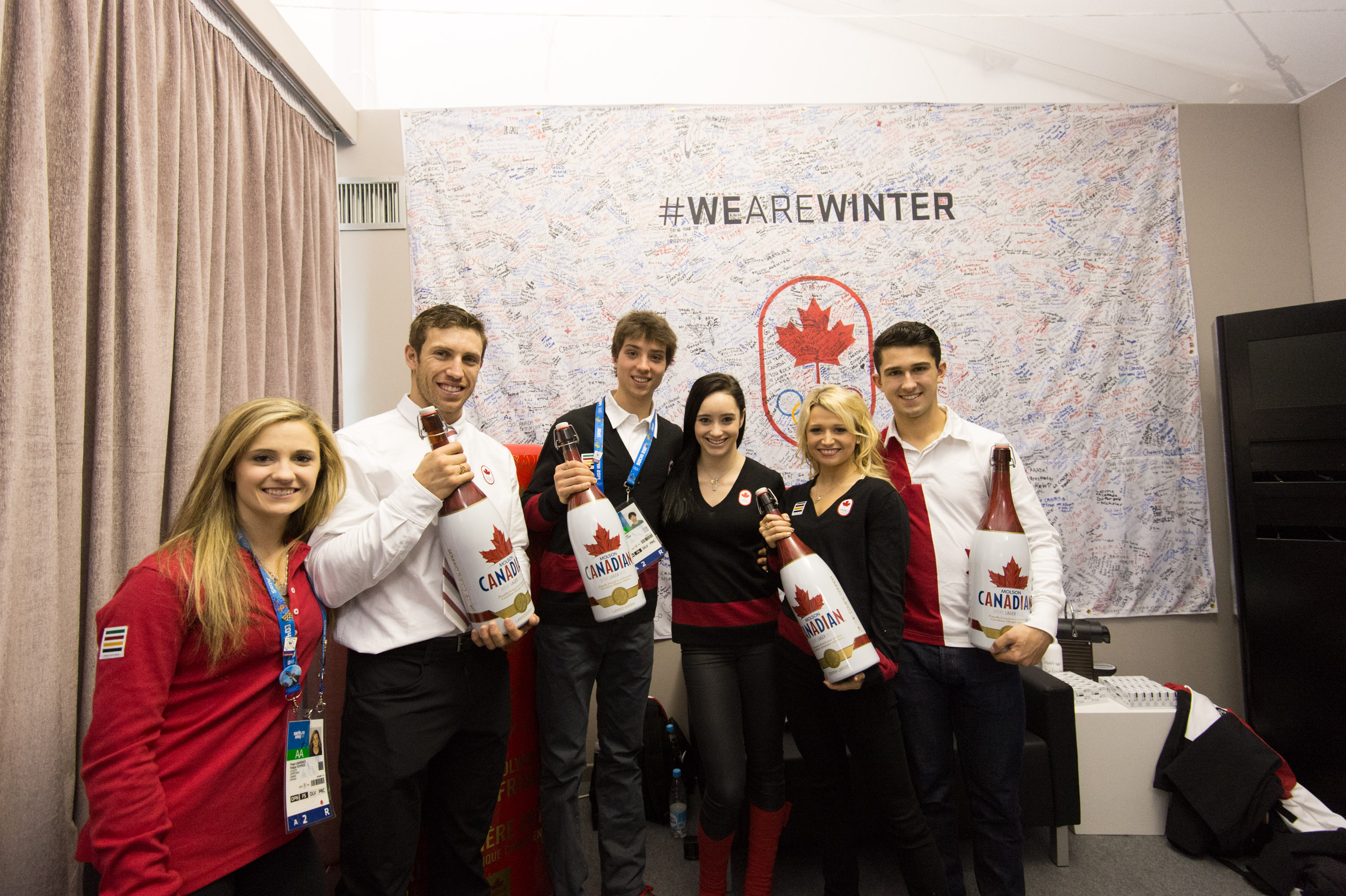 Team Figure Skating - Medal Celebration