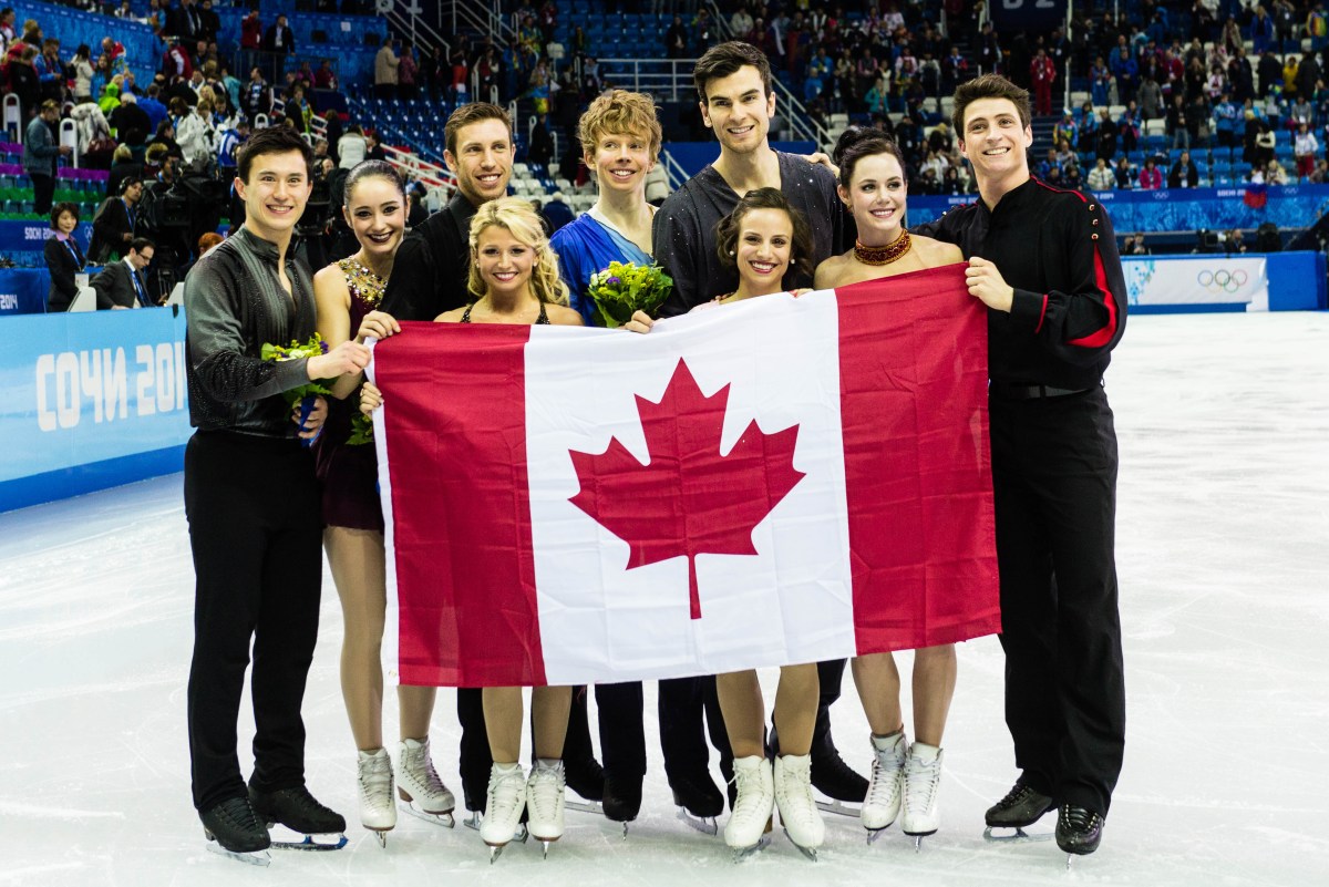 Figure Skating Team Event Team Canada Team Canada Official