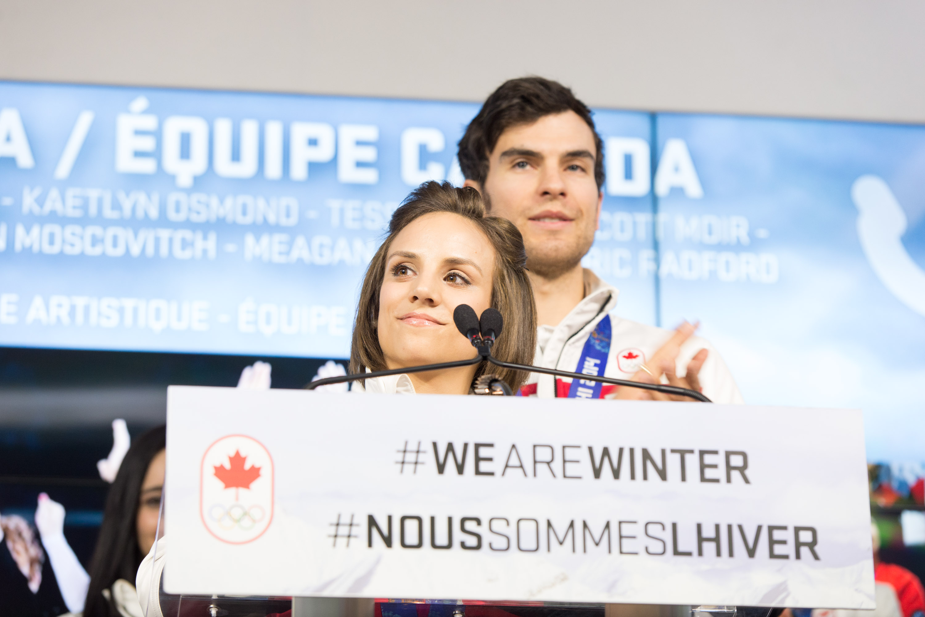 Team Figure Skating - Medal Celebration