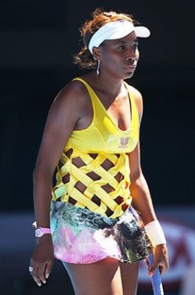 Venus WIlliams at the 2011 Australian Open. Photo: Getty Images