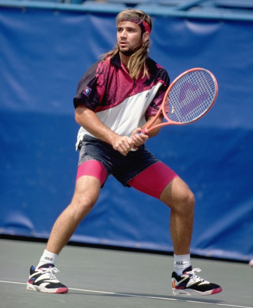 Andre Agassi. Photo: George D. Lepp / CORBIS