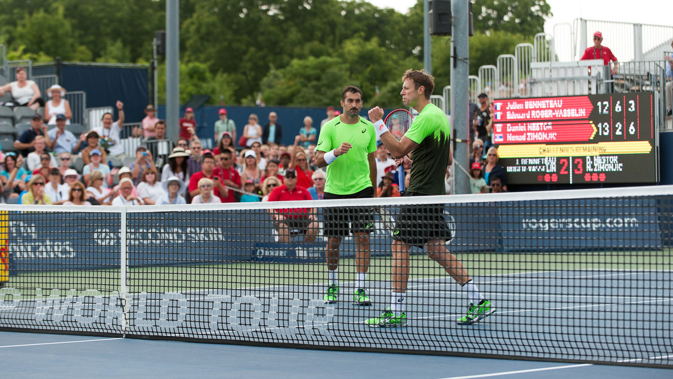 Daniel Nestor and Nenad Zimonjic - 2014 Rogers Cup quarterfinals
