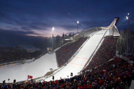 holmenkollen ski jump championship Photo: http://ow.ly/D0756