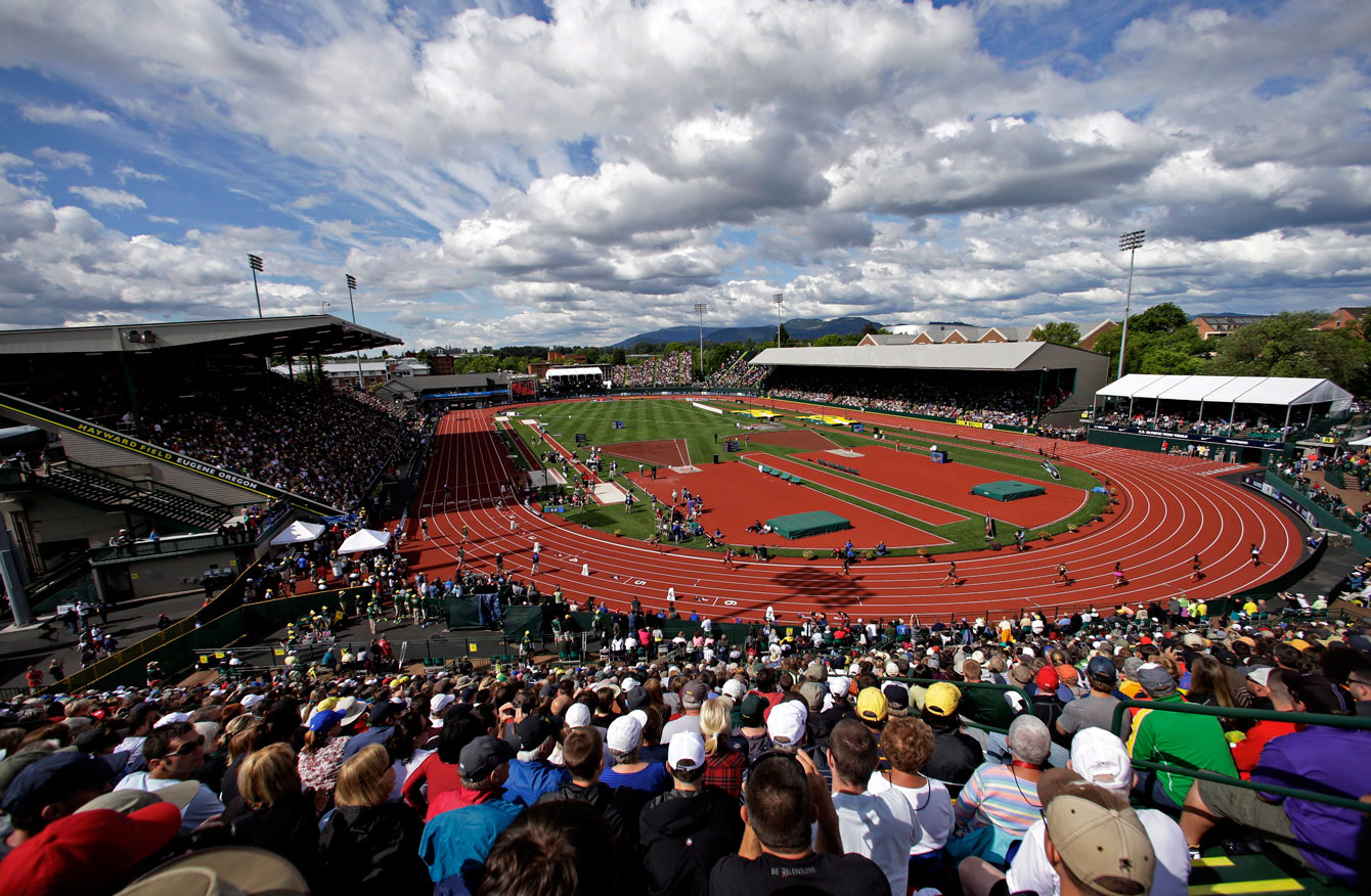 Hayward Field at the University of Oregon. Photo: CP