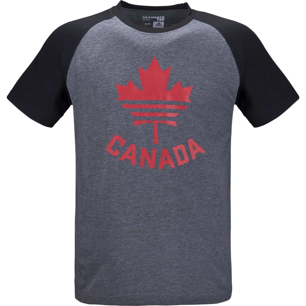 Men's Ultimate Raglan Short Sleeve T-Shirt - grey | Team ...