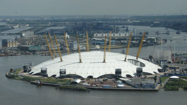 O2 Arena in London, England (photo: Wikimedia Commons).
