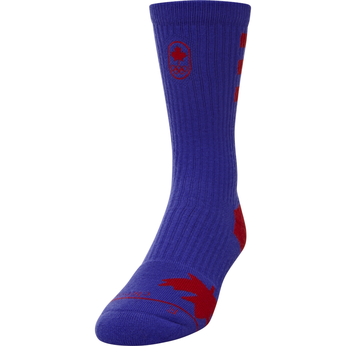 Women’s Olympic Team Crew Sock – blue | Team Canada - Official Olympic ...