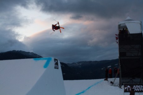 evan Evan McEachran competing in a 2014 big air competition. (Photo: Ilanna Bakursky - http://www.sbcskier.com/news_article?news_id=1842&view=print)