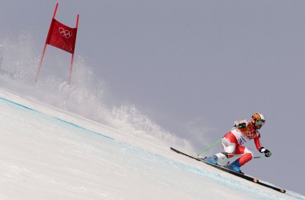 Jan Hudec during competition in Sochi.