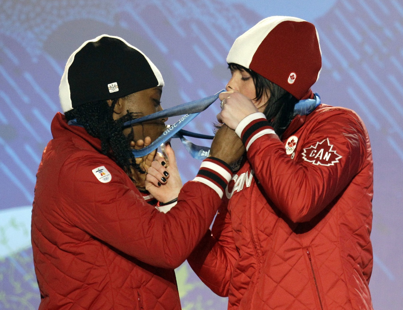 Shelley-Ann Brown & Helen Upperton (Vancouver 2010)