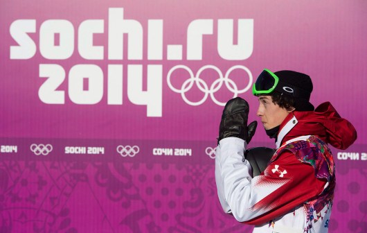 Mark Morris reacts to winning bronze in Sochi.