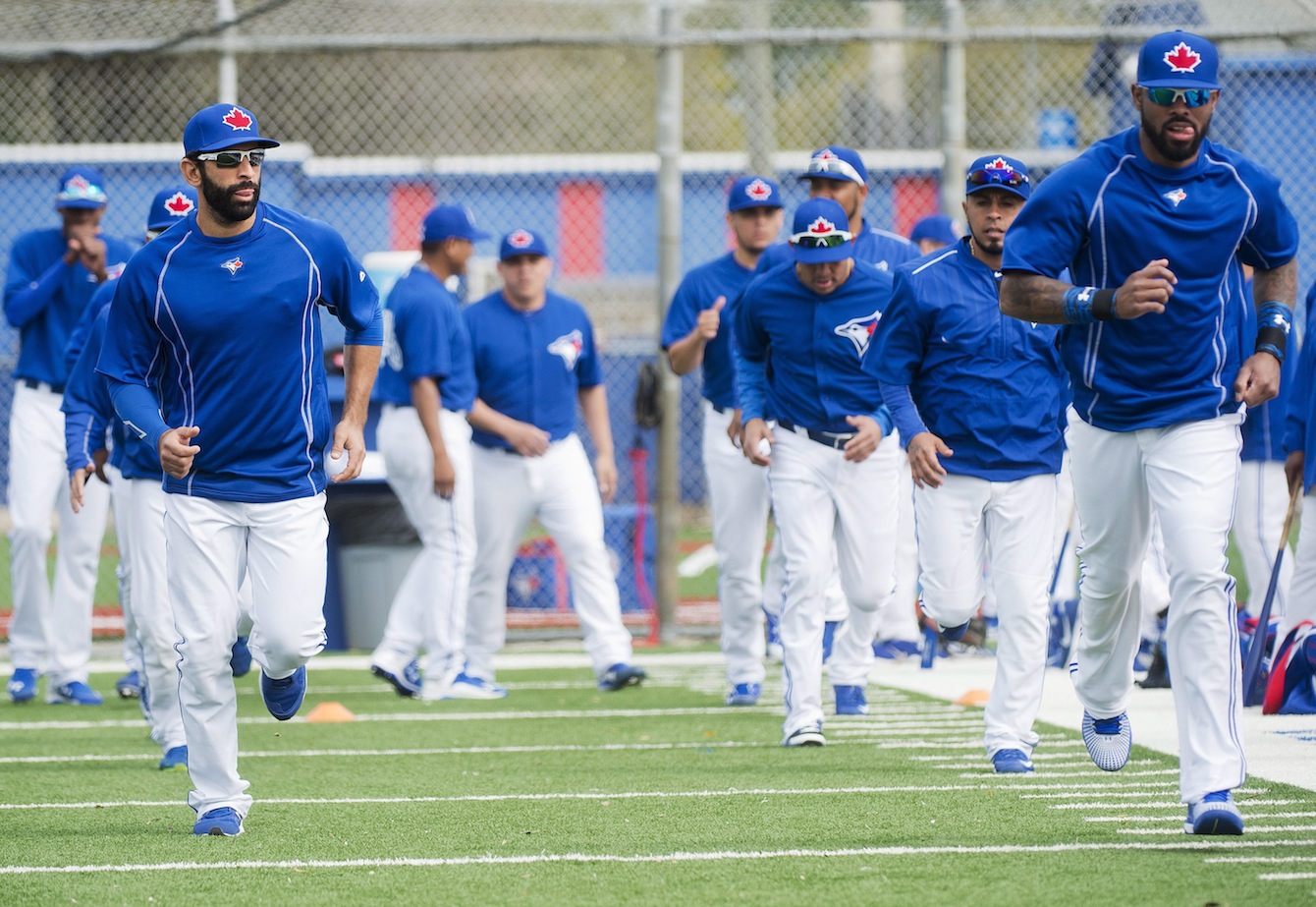 2015 Toronto Blue Jays spring training. (Photo: Canadian Press)
