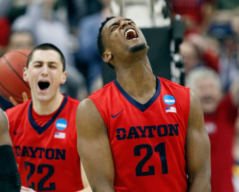 Dyshawn Pierre (21) was a big part of Dayton's run to the third round. (Photo: Canadian Press)